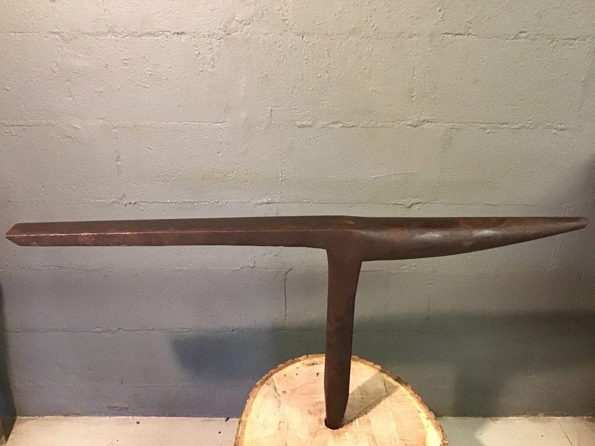 VINTAGE ANTIQUE HORN STAKE FORMING ANVIL HARDY TOOL BLACKSMITH