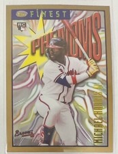 2023 Topps Finest Flashbacks Common Rookie RC #60 Michael Harris Jr. Phenoms P3