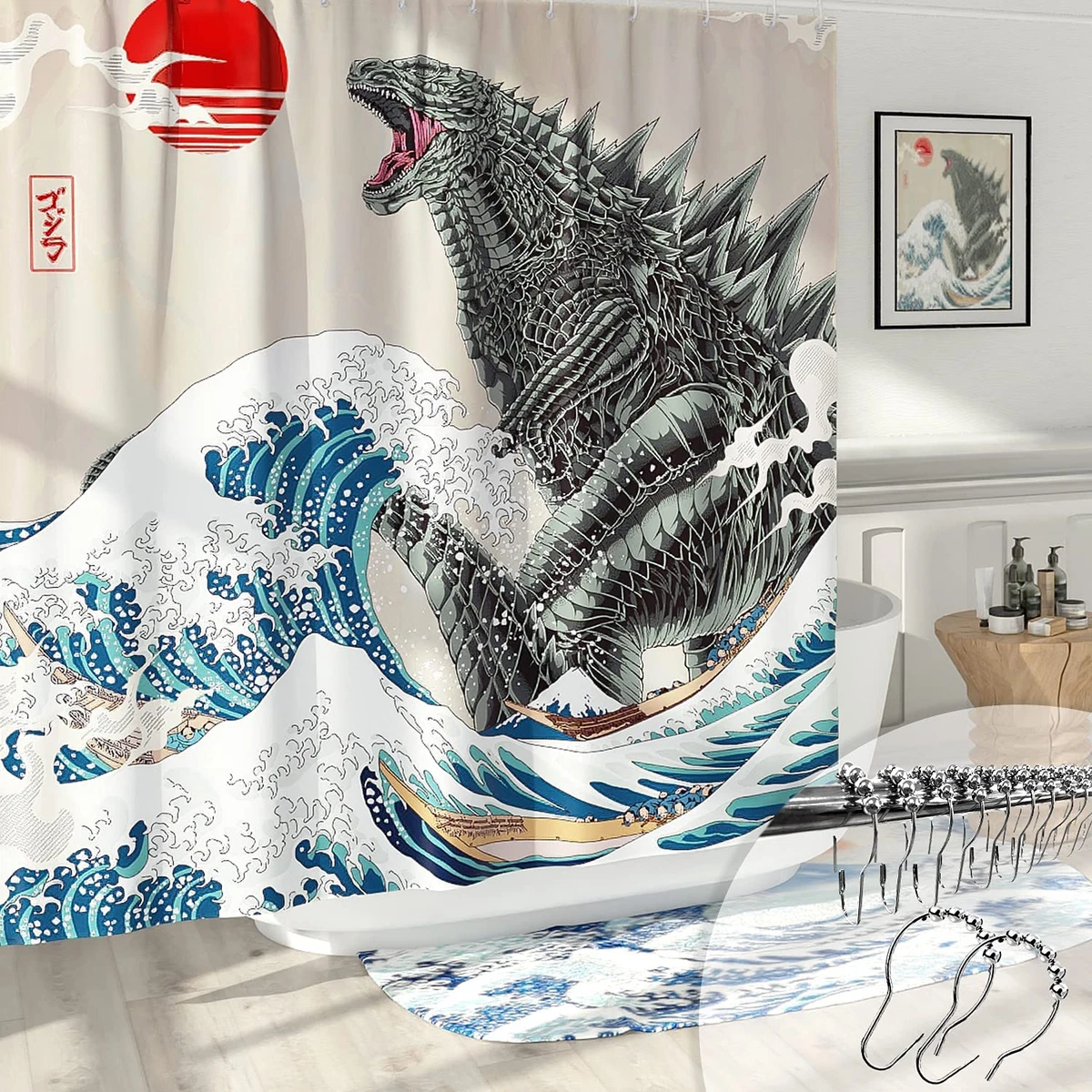 Funny shower curtains deals