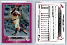 2022 Topps Chrome - Pink #46 Dansby Swanson