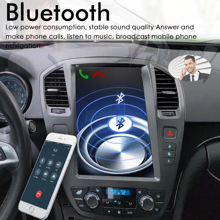 Radio de coche para Opel Insignia 2008-2013 Android 13 navegación GPS automática 12,8" Foto 4 de 4