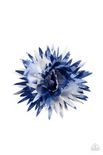 Paparazzi Hair Clip - My Favorite Color Is Tie Dye - Blue