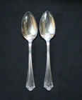 Oneida Community Par Plate "Primrose" 6" Teaspoons Silverplate - 2