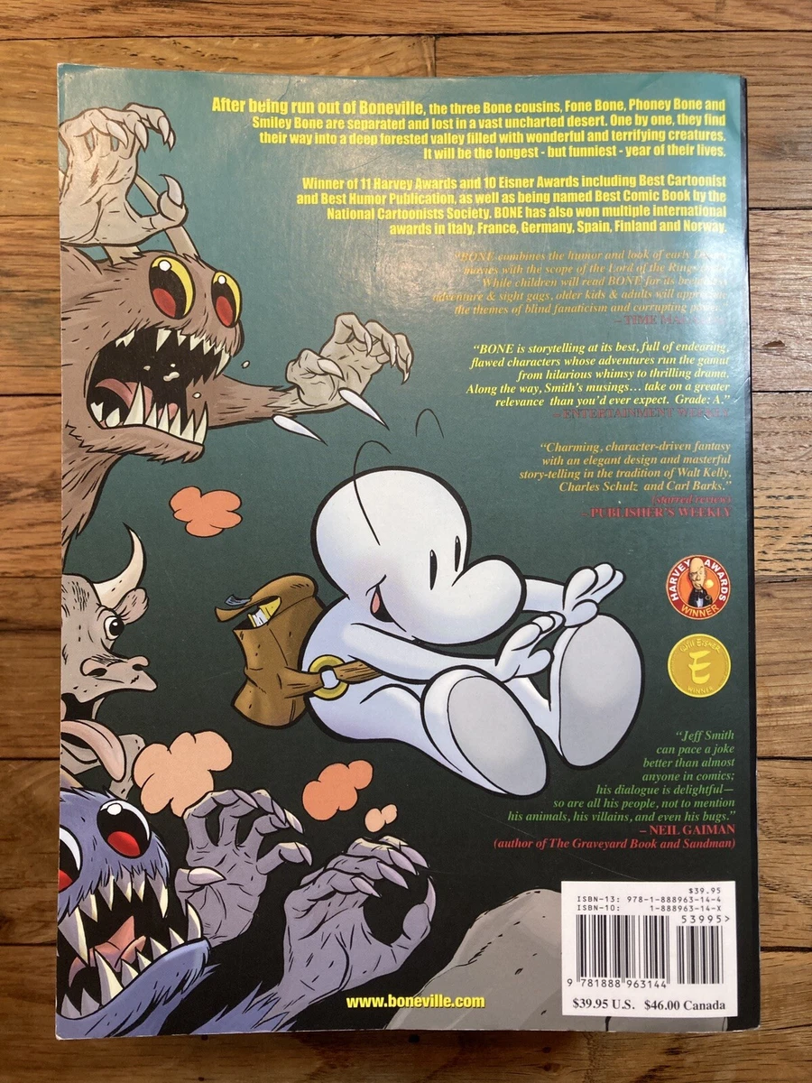 Bone: The Complete Cartoon Epic in One Volume Paperback Books 1-9 Graphic  Novel 9781888963144 | eBay