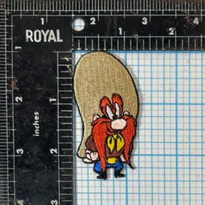 Yosemite Sam Enamel Pin Badge Cartoon Character Cowboy Sherriff Police – Bear In Beads - Foto 2