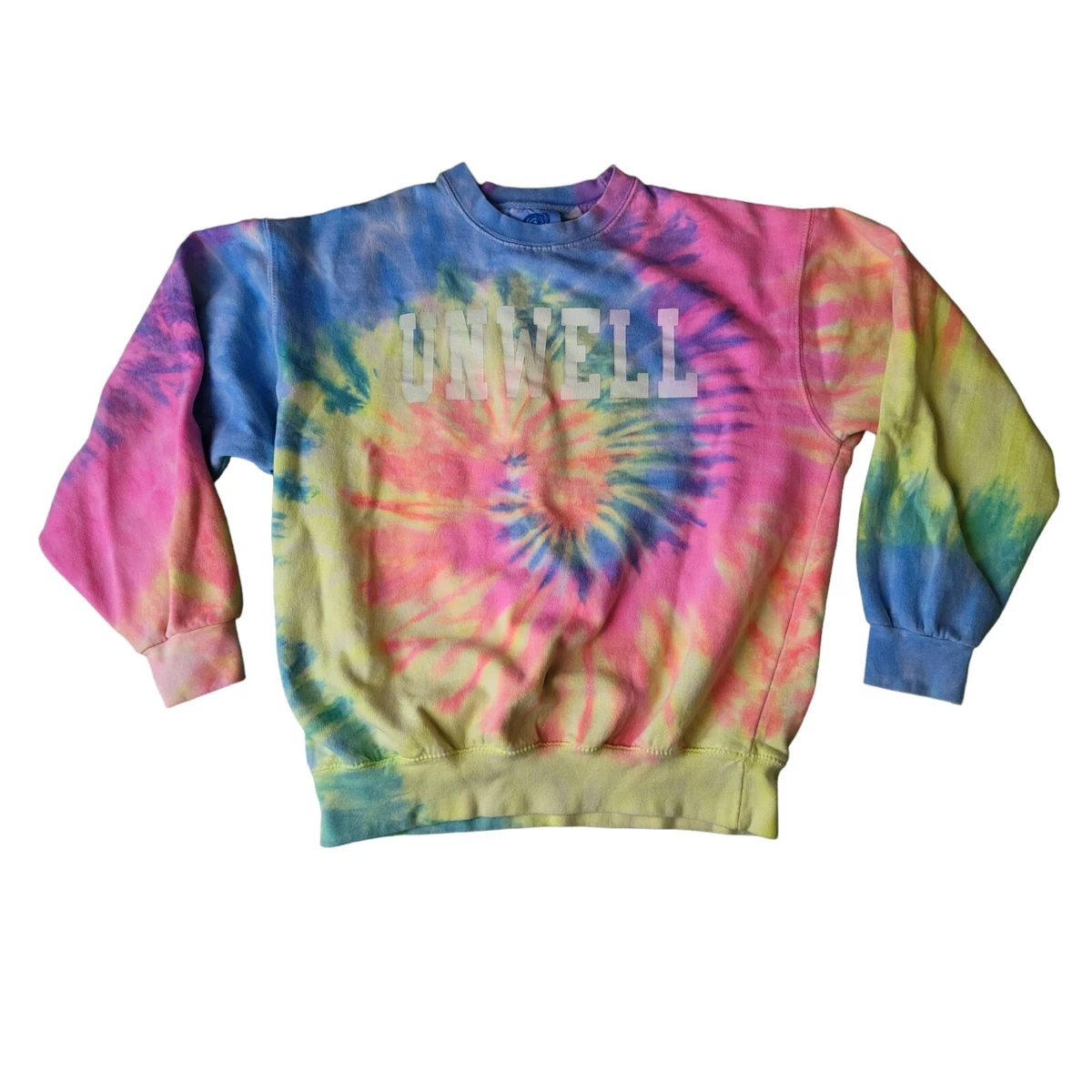 Call Her Daddy Barstool Sports Unwell Crewneck Sweatshirt Tie Dye Alex Cooper M