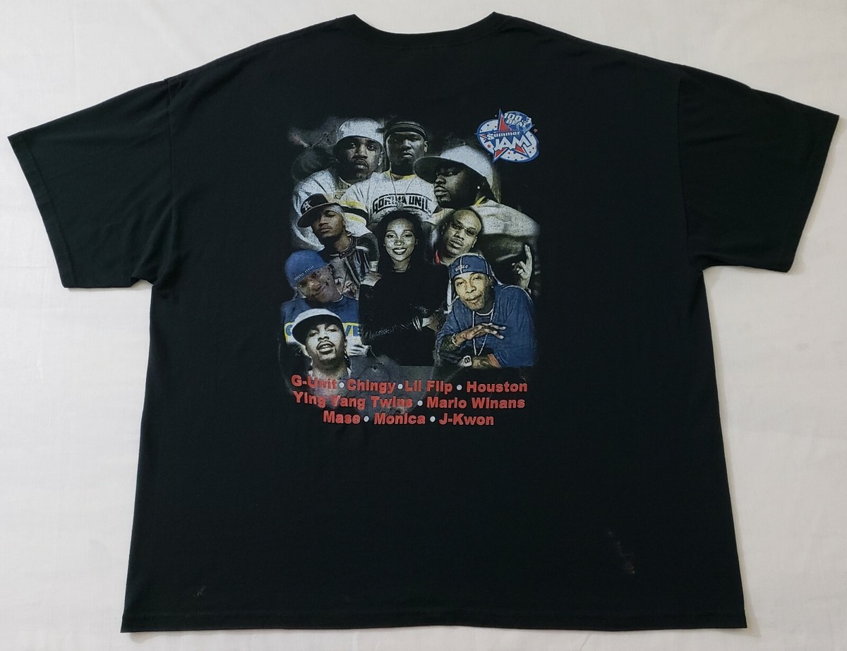 Vintage Summer Jam 2004 Shirt Sz 2XL G Unit 50 Cent Mase Chingy