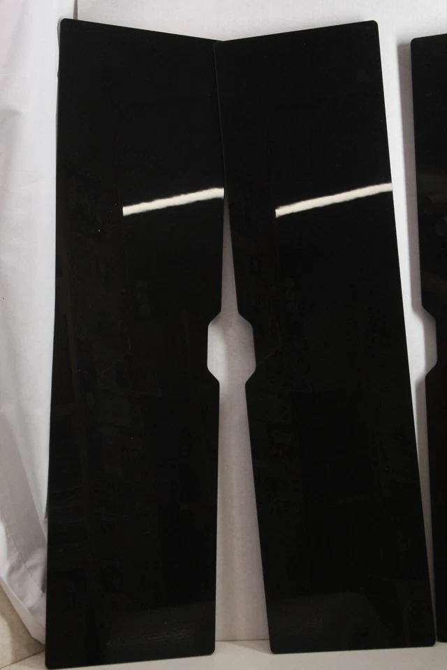 Juego de 3 paneles laterales negros brillantes Sonus Faber Chameleon 38"H x 10" W cada uno Foto 2 de 4