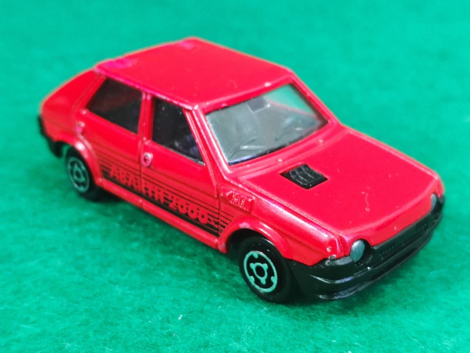 ABARTH RITMO A112 AUTOBIANCHI ALFA ROMEO 75 1:66 MAJORETTE LOTTO VINTAGE 70 HP🔺 - Immagine 4 di 4