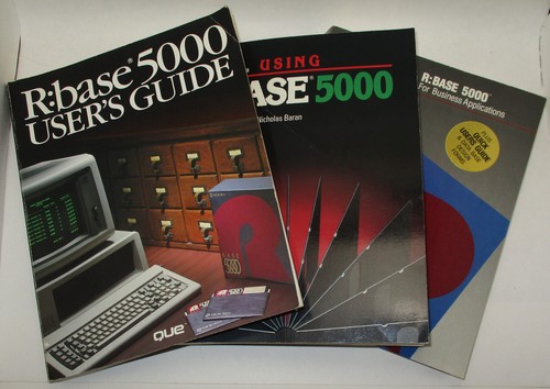 R:Base 5000 Books (LOT OF 3) Using User Guide Business Applications Vtg 1986 - Picture 24 of 24