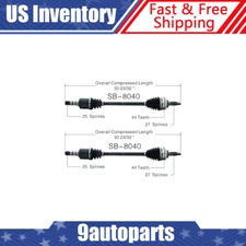 Fits 2004-2006 Impreza RS WRX 2003-2008 Subaru Forester Pair Front CV Axle Shaft
