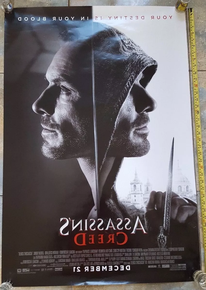 ASSASSINS CREED (2016) ORIGINAL POSTER 27 X 39