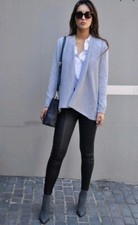 Stretchable Lamb Leather Pants Size S