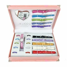 Ladies Interchangeable Watch Bands Bezels Match Your Outfits! - Baby Face Sets