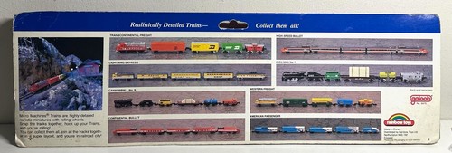 MICRO MACHINES : RARE SEALED WESTERN FREIGHT TRAIN GALOOB TOYS 1989 #6470 - Picture 4 of 5