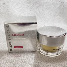 SERIOUS SKIN CARE EYETALITY MORNING AM EYE CARE CREAM 0.5 oz  Sealed/NIB)