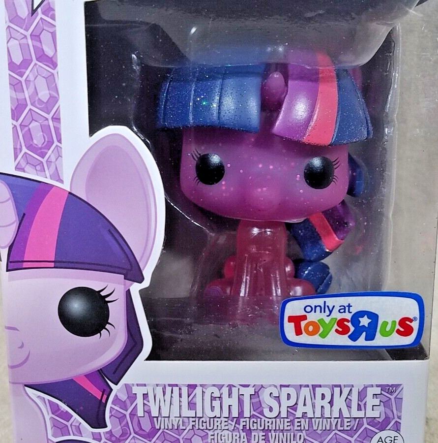 Funko Pop! My Little Pony Twilight Sparkle Glitter #06 Toys R Us Exclusive Nib