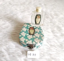 Vintage Extrait Concentre a I Oeillet Perfume Glass Bottle In Original Box GS89