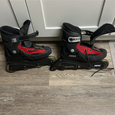 Roces kids adjustable inline skates, size 4-7, good condition