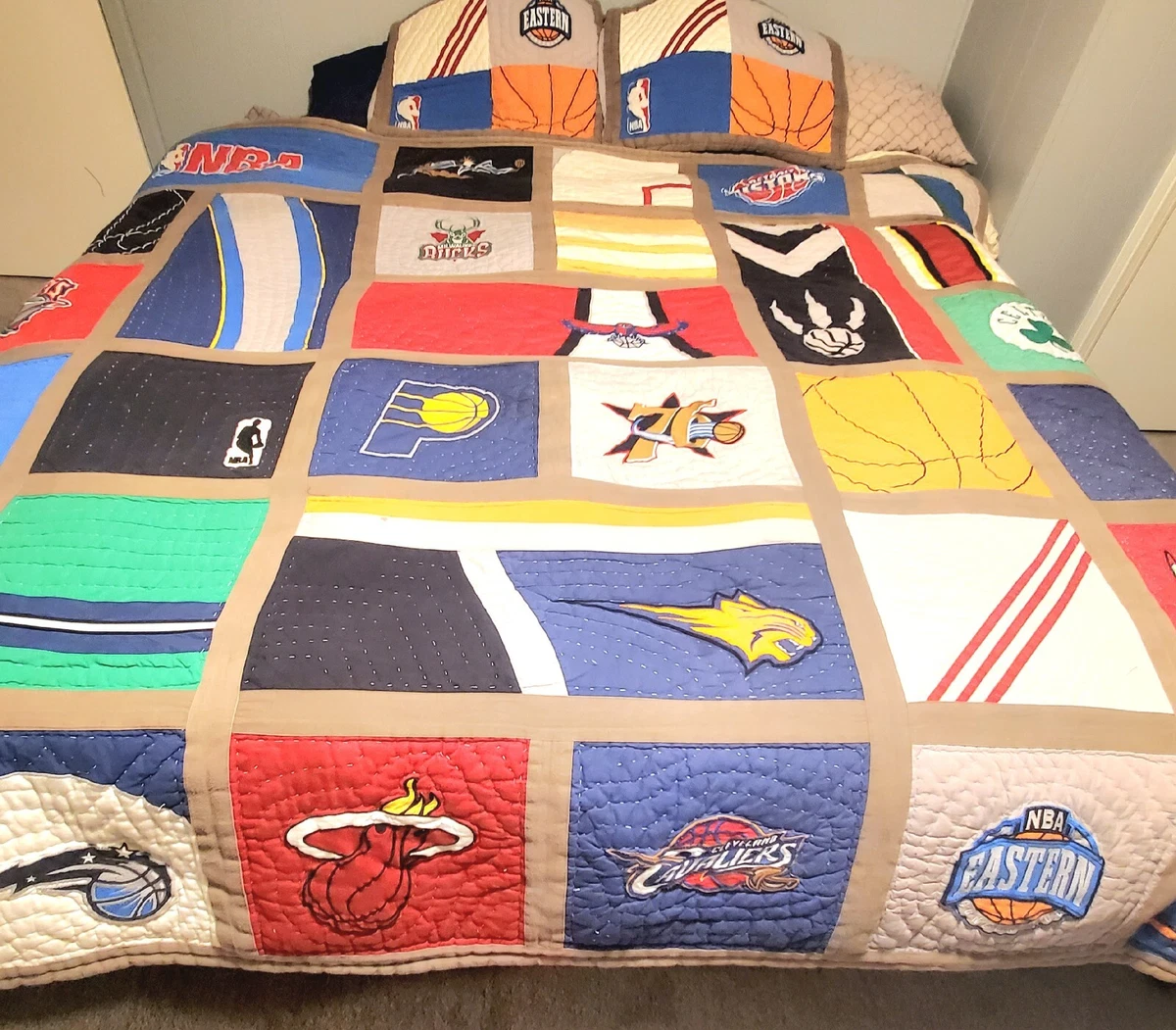Pottery Barn Kids Duvet Cover New York Knicks FullQueen NBA Bedding
