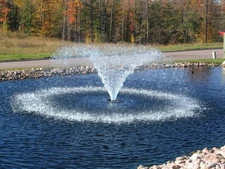 Kasco VFX3400 Large Floating Pond & Lake Fountain/Aerator, 3/4 HP -decorative