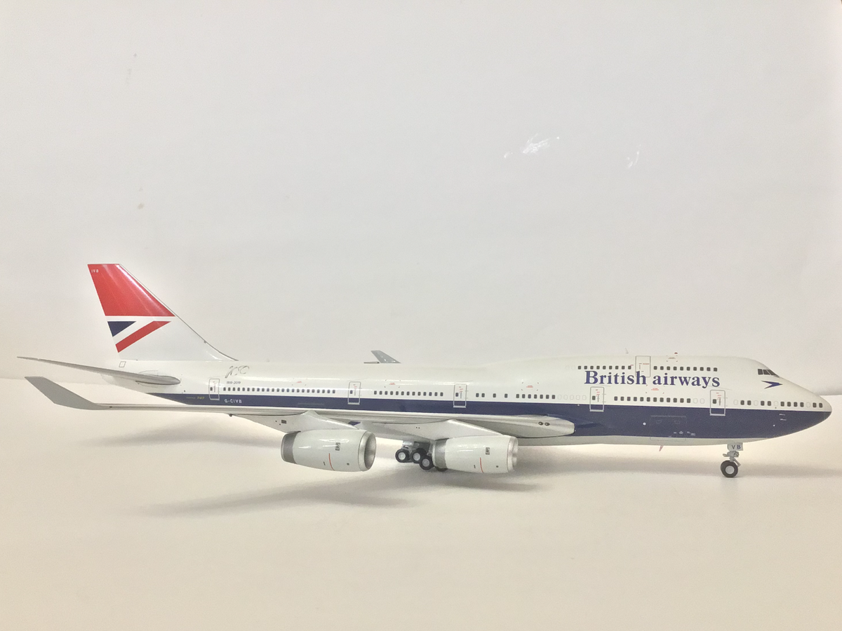 Gemini jets 1:200 British Airways Boeing 747-400 Negus 100
