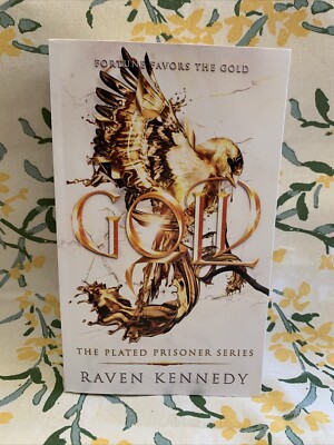 Rare Great Condition Gold (The Plated Prisoner, 5) Paperback 2023 Raven Kennedy