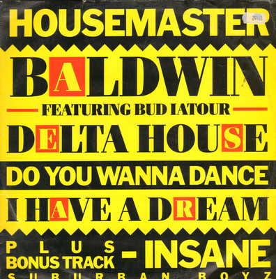 Kool Kat Music - House Master Baldwin / Suburban Boyz - Delta House - EP 1988 UK