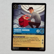 Tadashi Hamada 155/204 Disney Lorcana Azurite Sea Regular Rare Card NM