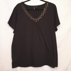 blusa negra corta