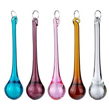 8pcs 4" Crystal Chandelier Teardrop, Light Replacement Part, Wedding Decorations