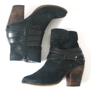 aldo black suede ankle boots