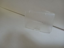 NEW CLEAR GAME BOY COLOR W/LOGO REPLACEMENT BATTERY COVERS LIDS DOOR P39