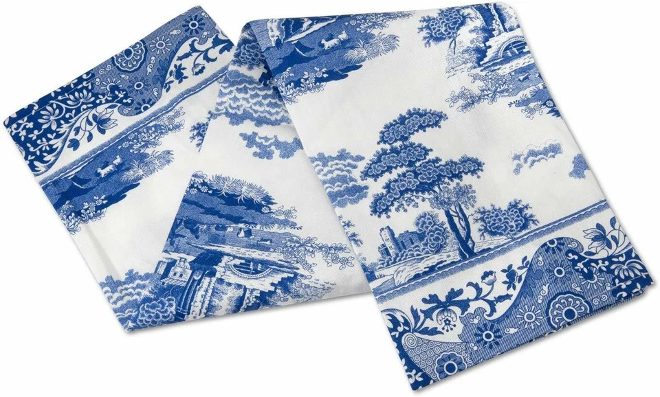 Spode Blue Italian Tea Towel