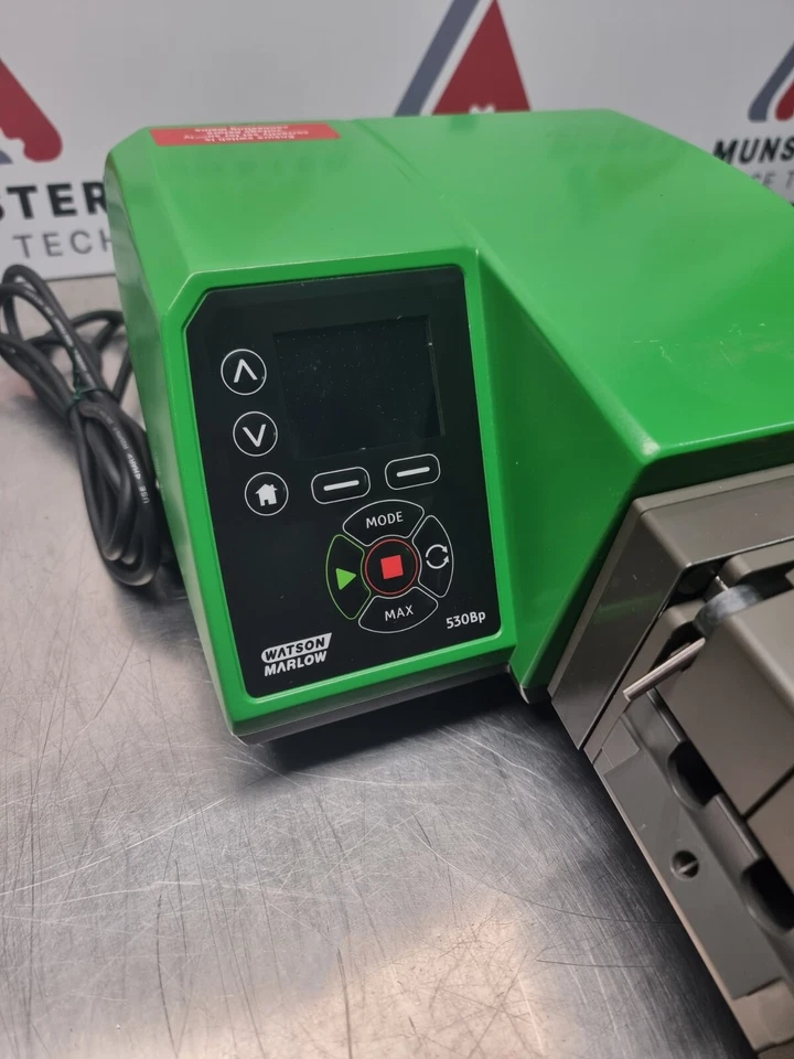 Bomba perisáltica Watson Marlow 530BP IP66 c/w 505L cabezal de bomba de bajo pulso Foto 2 de 4