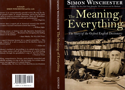 The Meaning of Everything : The Story of the Oxford English Dictionary  1st prnt