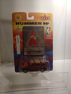 2003-04 Fleer Ultra LeBRON JAMES diecast Hummer H2 Rookie