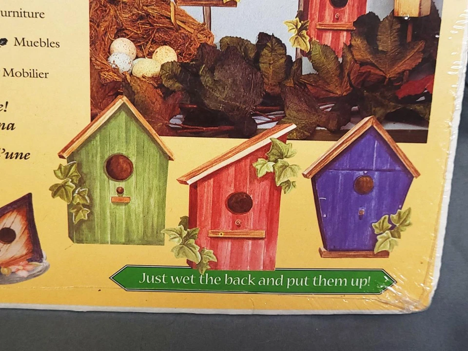 Recortes de papel tapiz Wallies sellados 25 Wallies BIRDHOUSE 3 patrones diferentes Foto 4 de 4