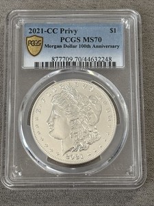 ★レア星条旗★2021 CC モルガン銀貨 PCGS MS70 FS 100周年 2021cC Morgan Dollar MS 70 | eBay