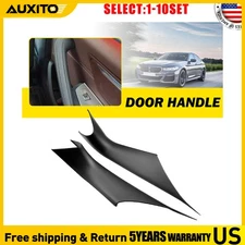 Black Door Handle Pull Cover For Interior BMW 5 Series G30 G31 G38 520 530 2-20X