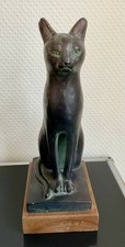 SCULPTURE - KATZE - ÄGYPTEN - BASTET - 1965 - AUSTIN - MIT GEBRAUCHSSPUREN!