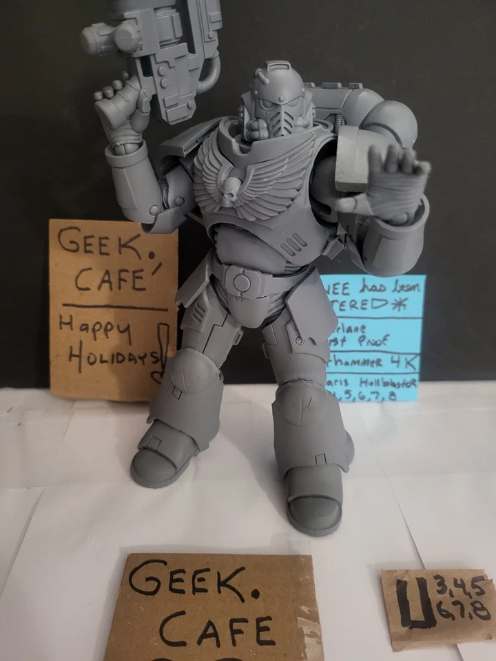 McFarlane Warhammer 40k Dark Blood Angels HELLblaster Artist Proof Primaris U3-8 - Image 2 of 4