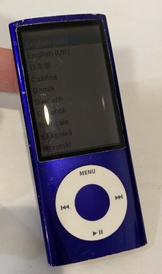 Apple iPod nano 5th Generation Purple (16 GB) NEXT BUTTON