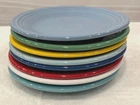 Fiesta Set of 8 Multicolor Classic 7" Salad Plates. Set of 8 for the price. New