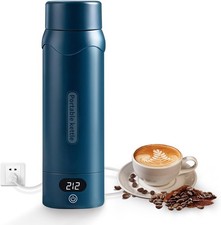 Insulated Stainl Steel Travel Electric Kettle Small, Smart Water Bottle