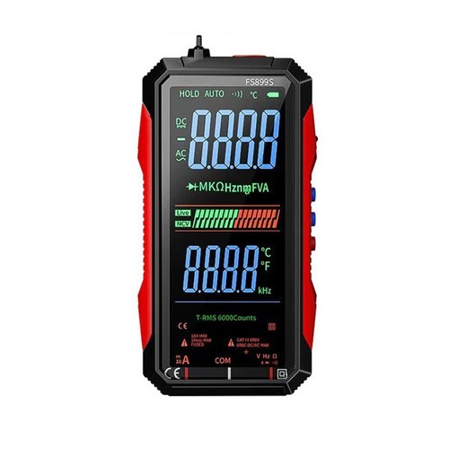 Digital Voltmeter Current Tester with USB Charging and Easy Read Screen ...