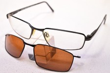 MARCOS DE GAFAS DE TITANIO EASY CLIP EC184 55[]17/140 CON CLIP POLARIZADO