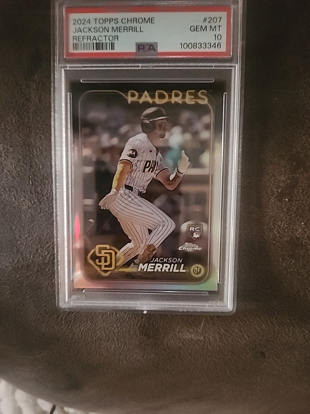 2024 Topps Chrome - Jackson Merrill #207 Refractor (RC)