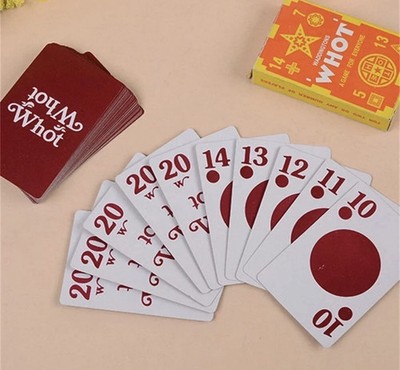 WADDINGTONS WHOT Kartenspiel für Kinder Freunde Familie