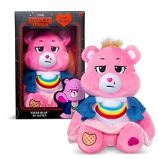 Netflix - Care Bears x Stranger Things - Cheer Bear As Eleven 12 Inch Plush